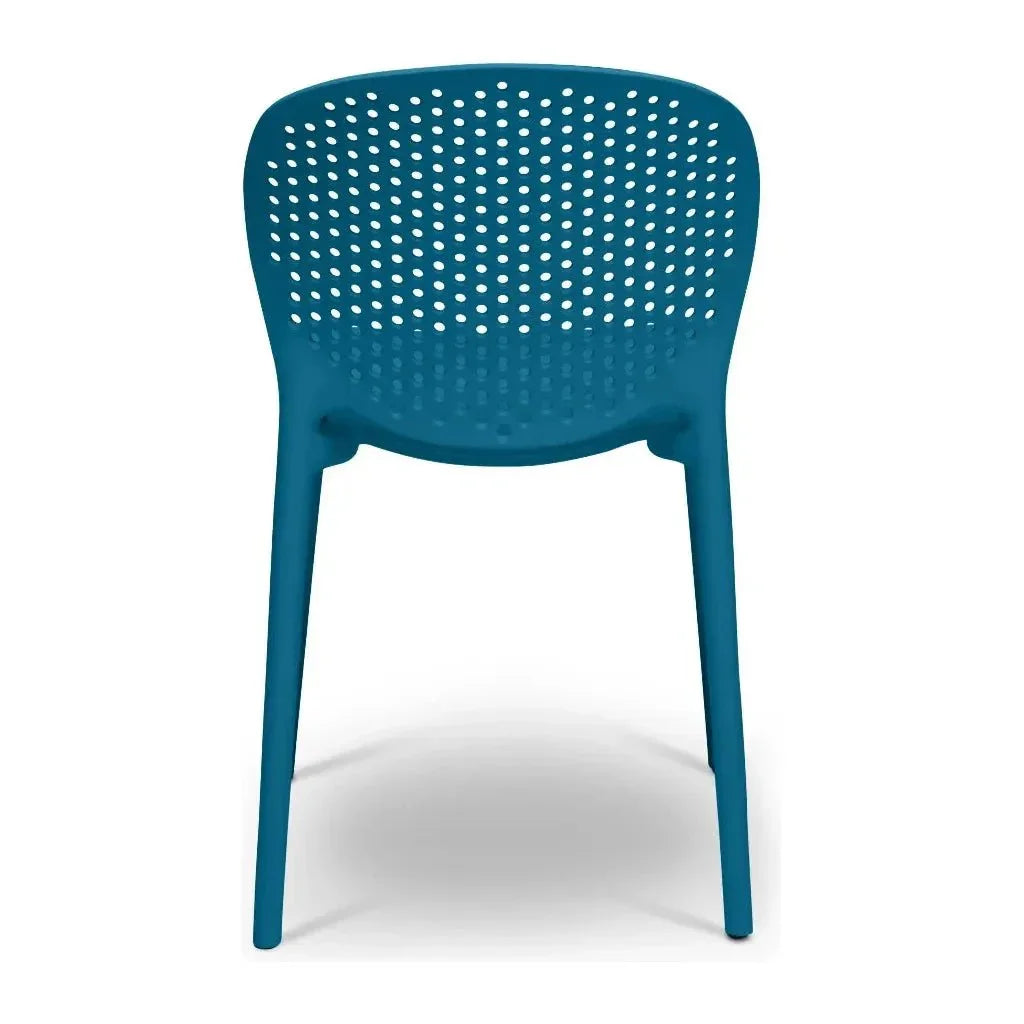 Bailey Poly Lumber Outdoor Side Chair 4PC - LOOMLAN - Urbia - Outdoor Dining Chairs