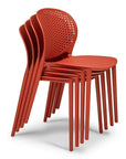 Bailey Poly Lumber Outdoor Side Chair 4PC - LOOMLAN - Urbia - Outdoor Dining Chairs