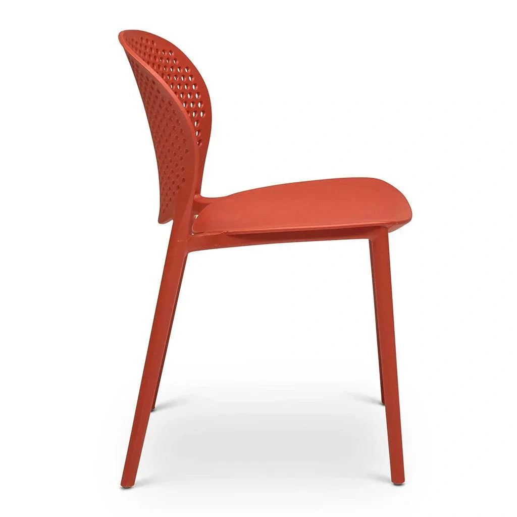 Bailey Poly Lumber Outdoor Side Chair 4PC - LOOMLAN - Urbia - Outdoor Dining Chairs