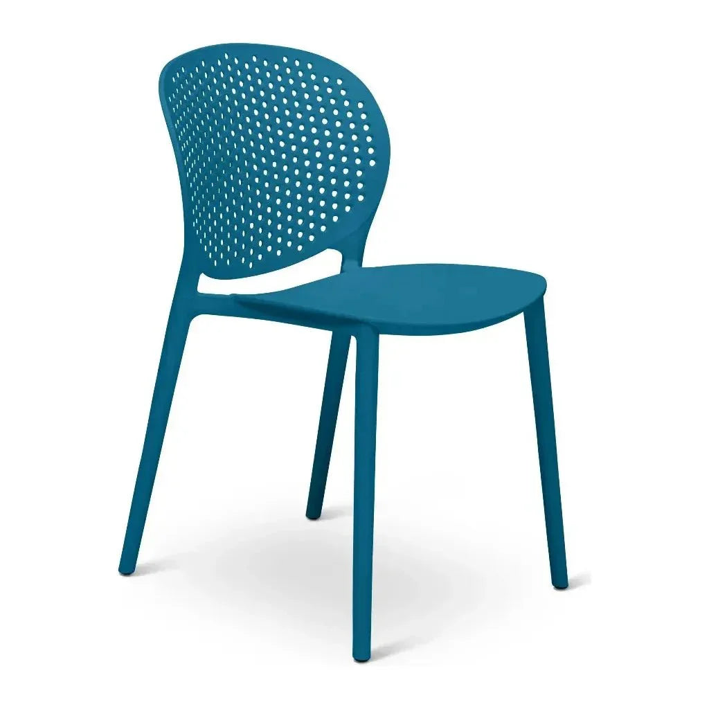 Bailey Poly Lumber Outdoor Side Chair 4PC - LOOMLAN - Urbia - Outdoor Dining Chairs