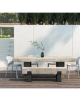 Bailey Poly Lumber Outdoor Side Chair 4PC - LOOMLAN - Urbia - Outdoor Dining Chairs