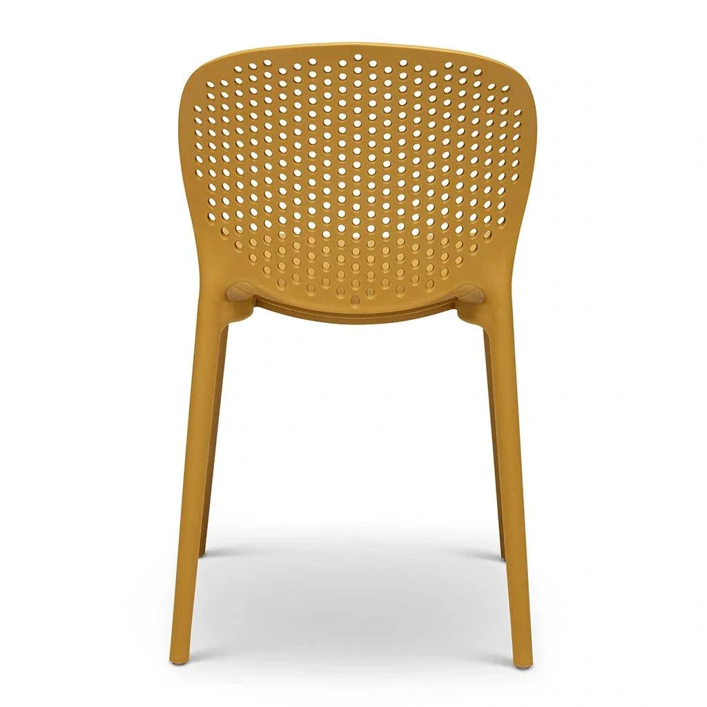 Bailey Poly Lumber Outdoor Side Chair 4PC - LOOMLAN - Urbia - Outdoor Dining Chairs