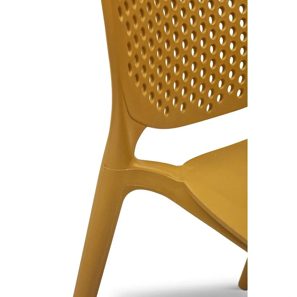 Bailey Poly Lumber Outdoor Side Chair 4PC - LOOMLAN - Urbia - Outdoor Dining Chairs