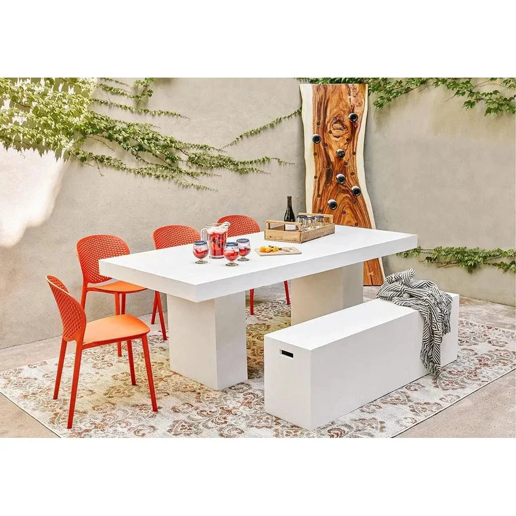 Bailey Poly Lumber Outdoor Side Chair 4PC - LOOMLAN - Urbia - Outdoor Dining Chairs