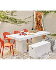 Bailey Poly Lumber Outdoor Side Chair 4PC - LOOMLAN - Urbia - Outdoor Dining Chairs