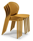 Bailey Poly Lumber Outdoor Side Chair 4PC - LOOMLAN - Urbia - Outdoor Dining Chairs