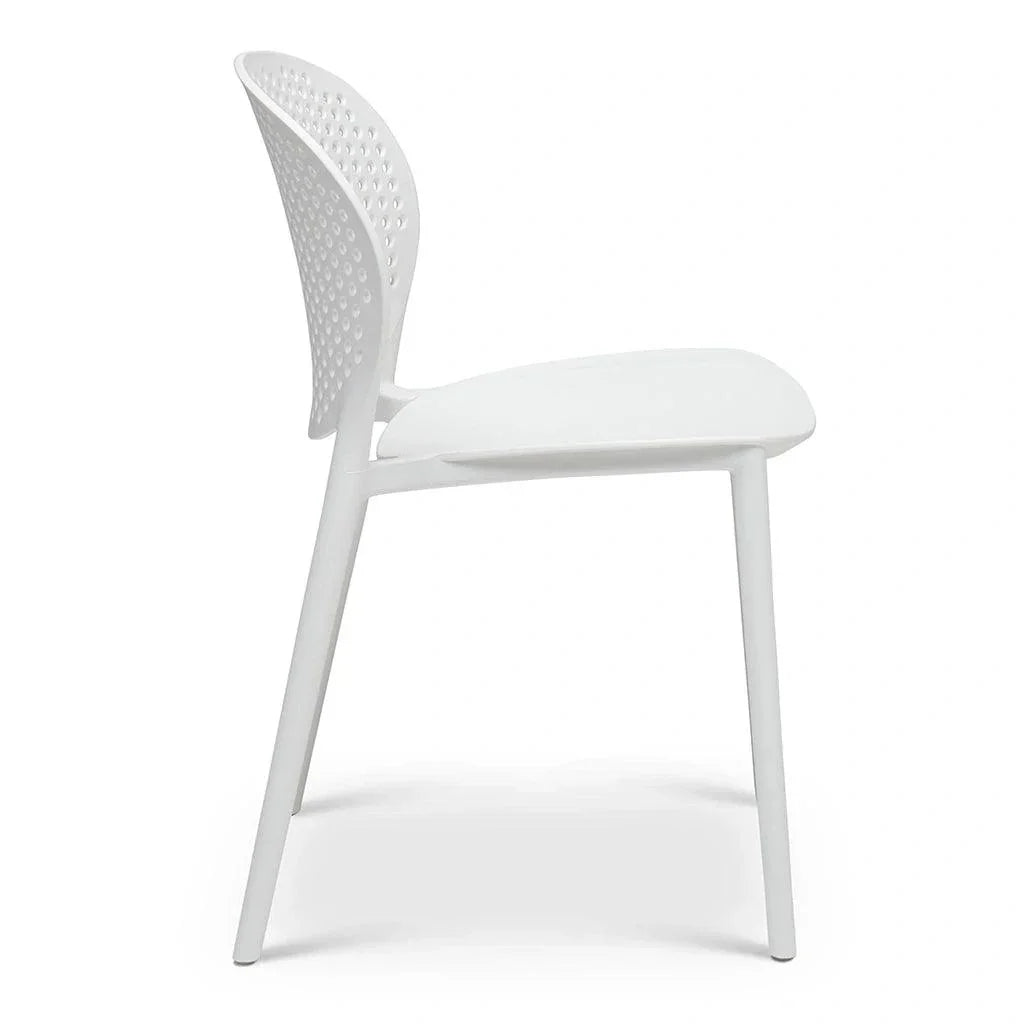 Bailey Poly Lumber Outdoor Side Chair 4PC - LOOMLAN - Urbia - Outdoor Dining Chairs