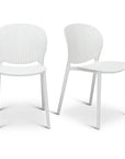 Bailey Poly Lumber Outdoor Side Chair 4PC - LOOMLAN - Urbia - Outdoor Dining Chairs