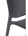 Bailey Poly Lumber Outdoor Side Chair 4PC - LOOMLAN - Urbia - Outdoor Dining Chairs