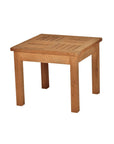 Bainbridge Teak Patio Adirondack Lounge Set 3PC - LOOMLAN - HiTeak - Outdoor Lounge Sets
