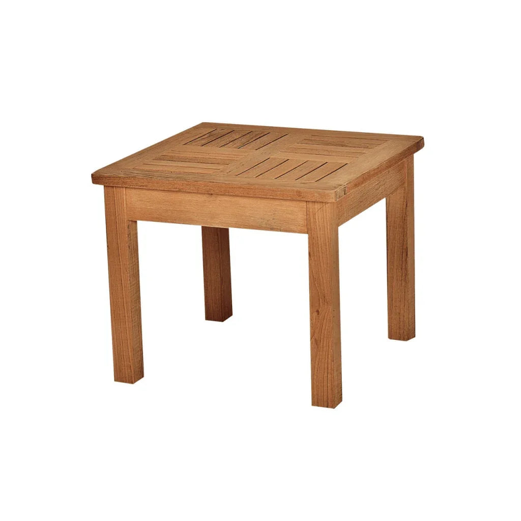 Bainbridge Teak Patio Adirondack Lounge Set 3PC - LOOMLAN - HiTeak - Outdoor Lounge Sets