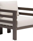 Bal Harbor White Arm Chair - LOOMLAN - Zuo Modern - Outdoor Accent Chairs