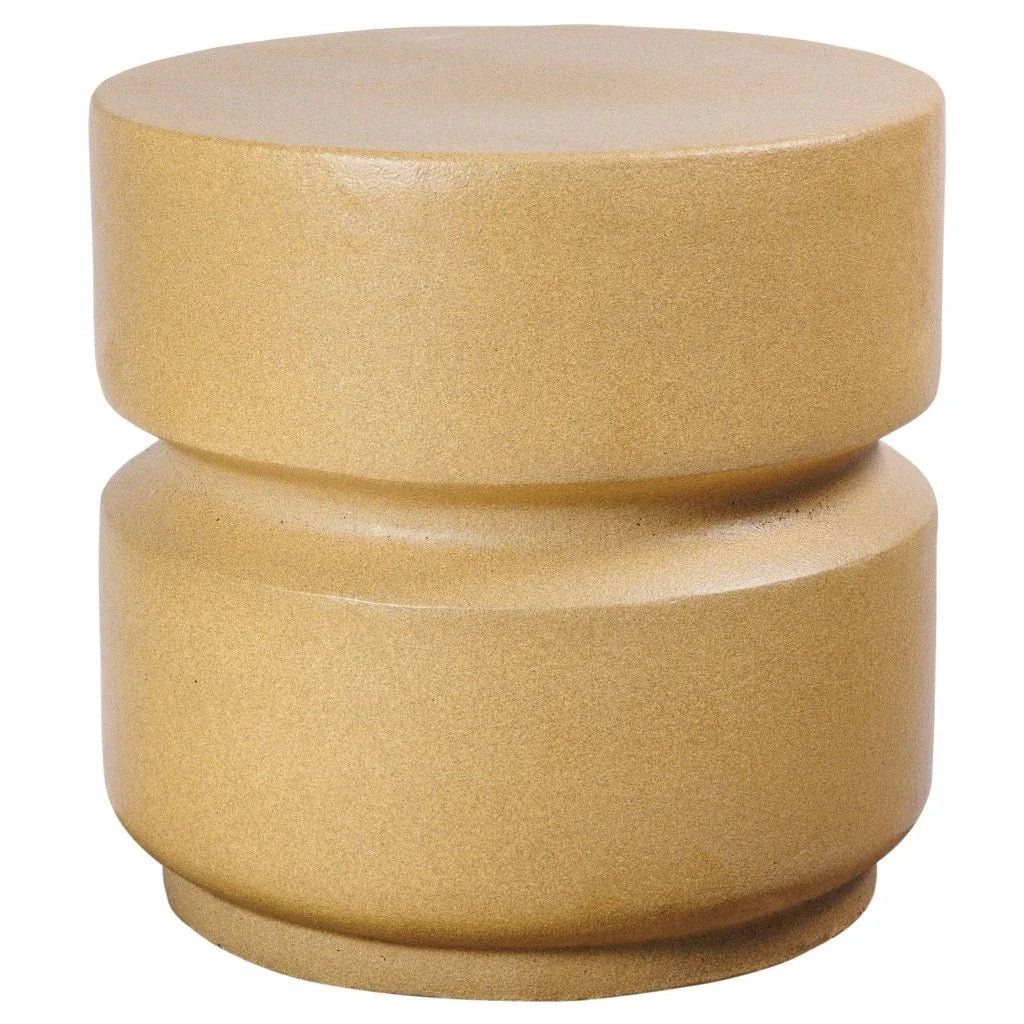 Balance Ceramic Armless Patio Stool - LOOMLAN - Seasonal Living - Garden Stools