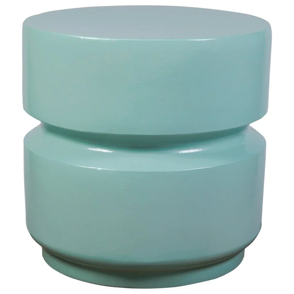 Balance Ceramic Armless Patio Stool - LOOMLAN - Seasonal Living - Garden Stools