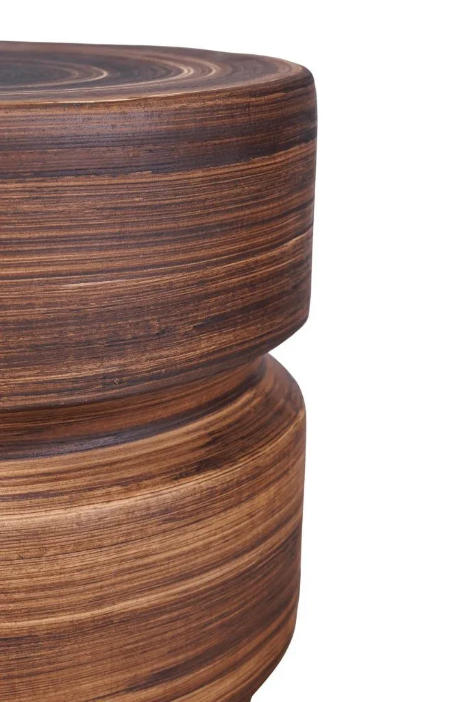 Balance Ceramic Armless Patio Stool - LOOMLAN - Seasonal Living - Garden Stools