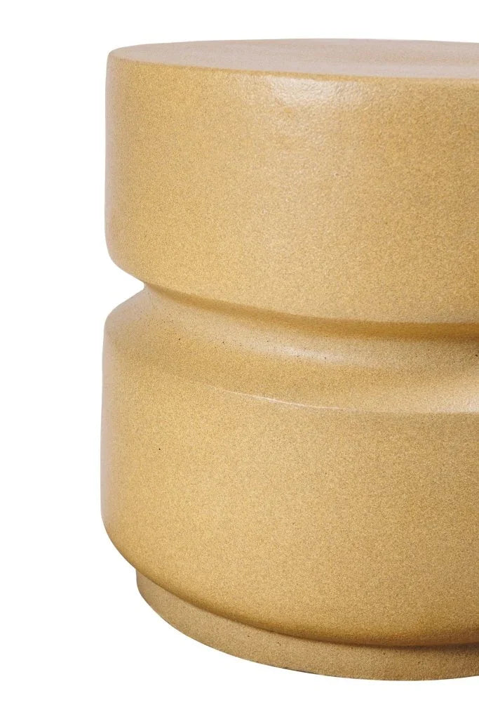 Balance Ceramic Armless Patio Stool - LOOMLAN - Seasonal Living - Garden Stools