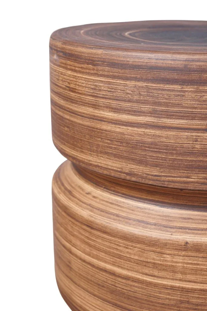 Balance Ceramic Armless Patio Stool - LOOMLAN - Seasonal Living - Garden Stools