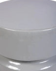Balance Ceramic Round Patio Stool - LOOMLAN - Seasonal Living - Garden Stools