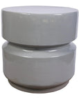 Balance Ceramic Round Patio Stool - LOOMLAN - Seasonal Living - Garden Stools