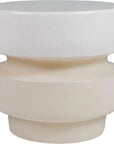 Balance Garden Stool 16" - Ceramic Outdoor End Table - LOOMLAN - Seasonal Living - Garden Stools