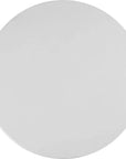 Balance Garden Stool 18" - White Outdoor End Table - LOOMLAN - Seasonal Living - Garden Stools