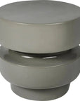 Balance Stool/Accent Table 16" - Grey Outdoor End Table - LOOMLAN - Seasonal Living - Garden Stools