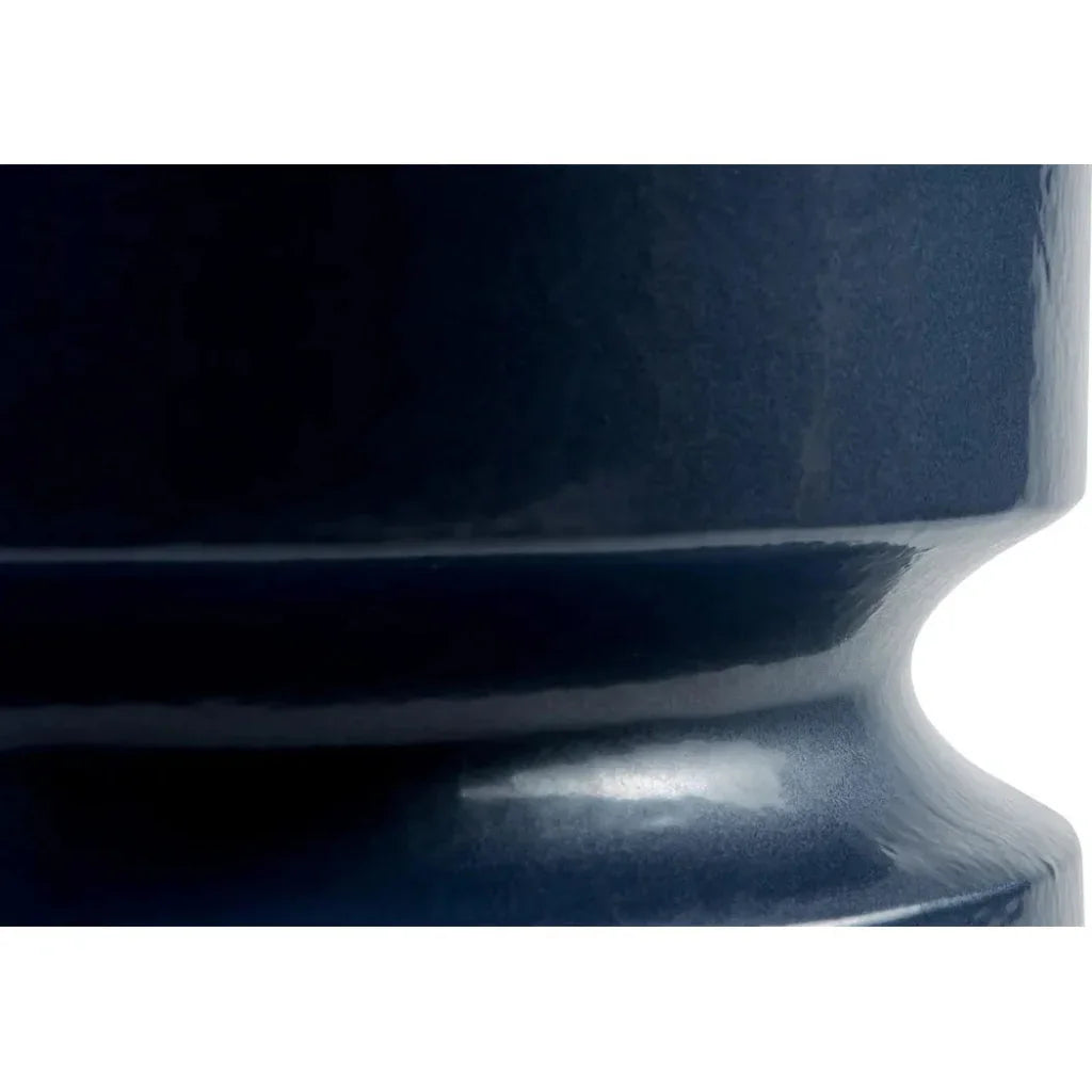 Balance Stool/Accent Table 18" - Blue Outdoor End Table - LOOMLAN - Seasonal Living - Garden Stools