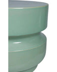 Balance Stool/Accent Table 18" - Mint Outdoor End Table - LOOMLAN - Seasonal Living - Garden Stools