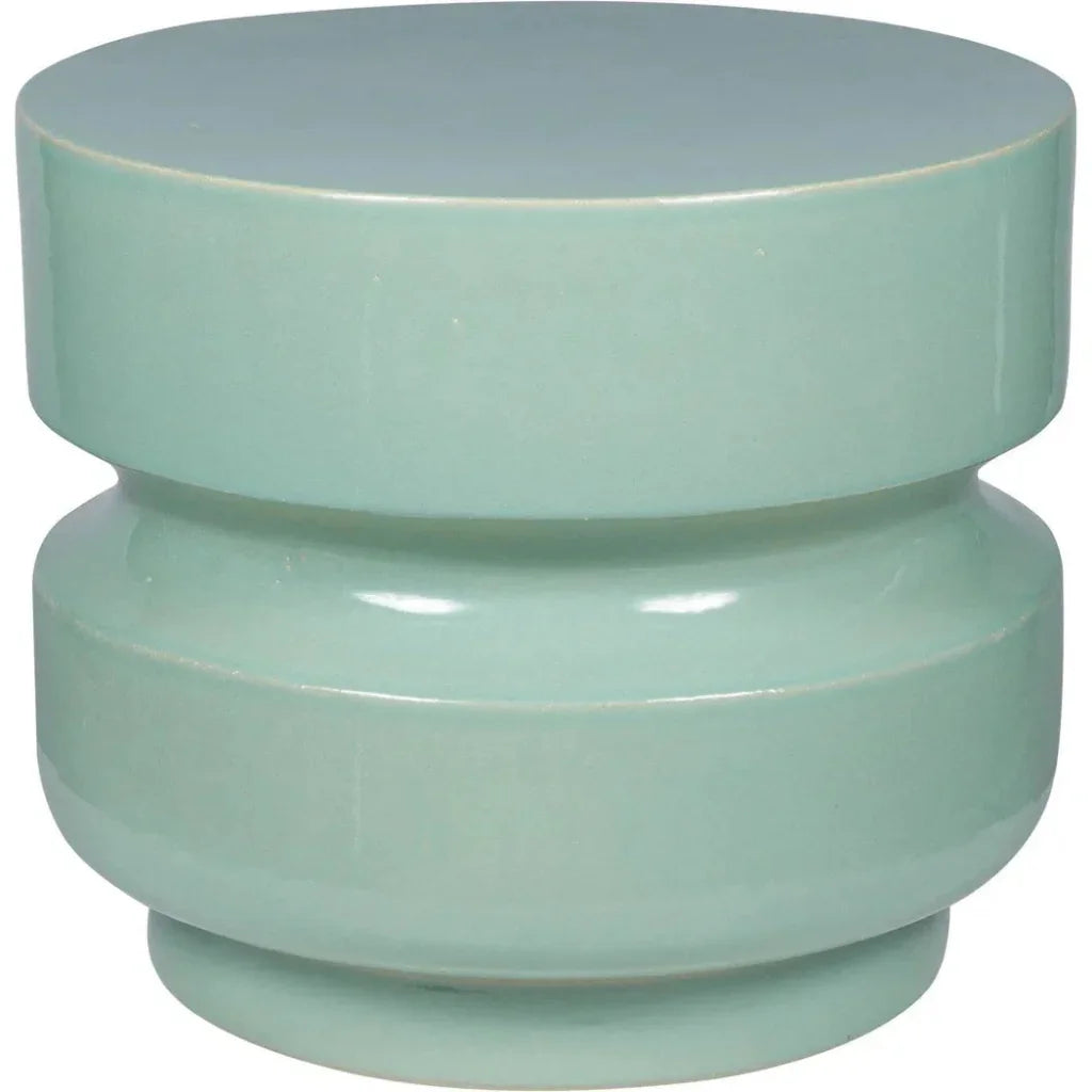 Balance Stool/Accent Table 18" - Mint Outdoor End Table - LOOMLAN - Seasonal Living - Garden Stools