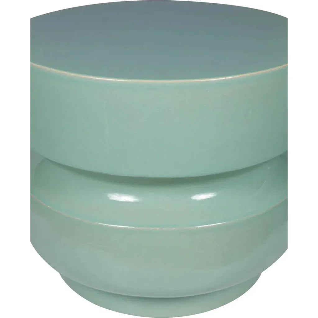 Balance Stool/Accent Table 18" - Mint Outdoor End Table - LOOMLAN - Seasonal Living - Garden Stools
