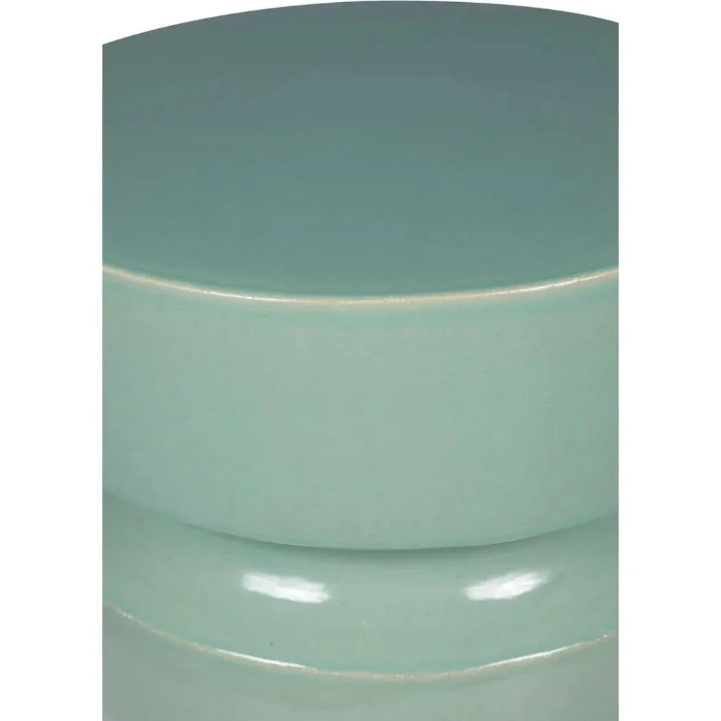 Balance Stool/Accent Table 18" - Mint Outdoor End Table - LOOMLAN - Seasonal Living - Garden Stools