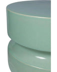 Balance Stool/Accent Table 18" - Mint Outdoor End Table - LOOMLAN - Seasonal Living - Garden Stools