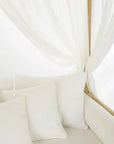 Bali Teak Cabana Daybed for Outdoor Living - Medium - LOOMLAN - LOOMLAN - Outdoor Daybeds