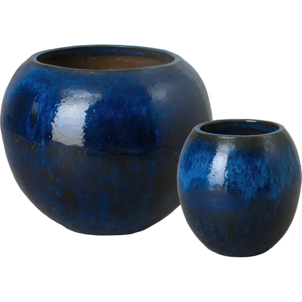 Emissary Ball Ceramic Round Planter