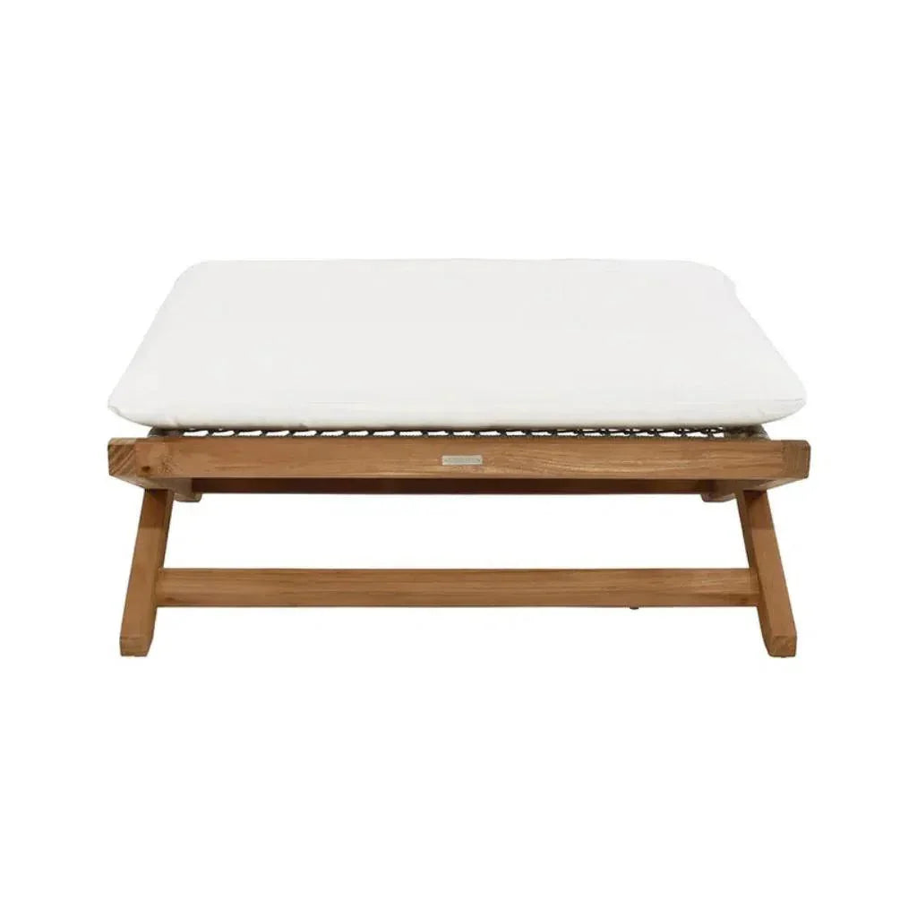 Bari Fabric Modern Stool - LOOMLAN - SUNPAN - Outdoor Ottomans