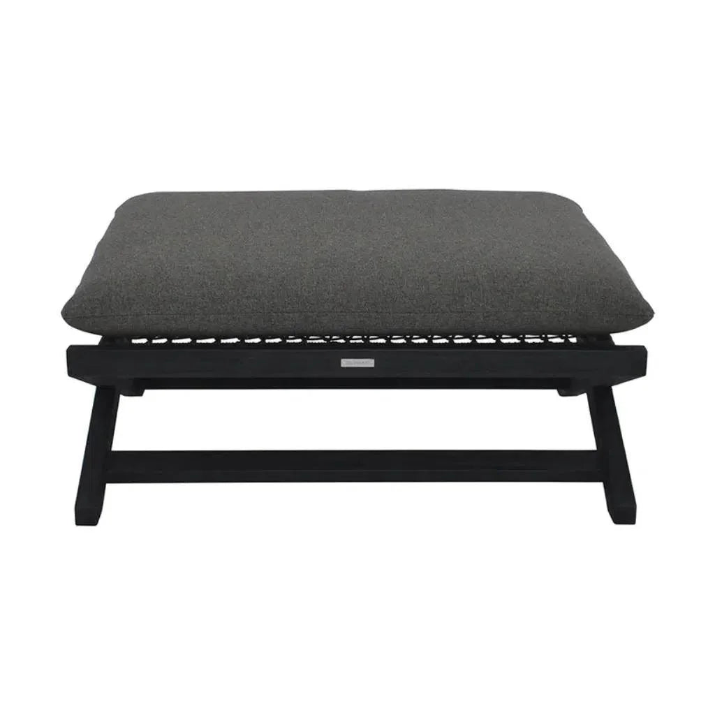 Bari Fabric Modern Stool - LOOMLAN - SUNPAN - Outdoor Ottomans