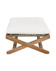 Bari Fabric Modern Stool - LOOMLAN - SUNPAN - Outdoor Ottomans