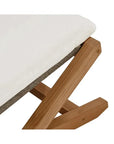 Bari Fabric Modern Stool - LOOMLAN - SUNPAN - Outdoor Ottomans