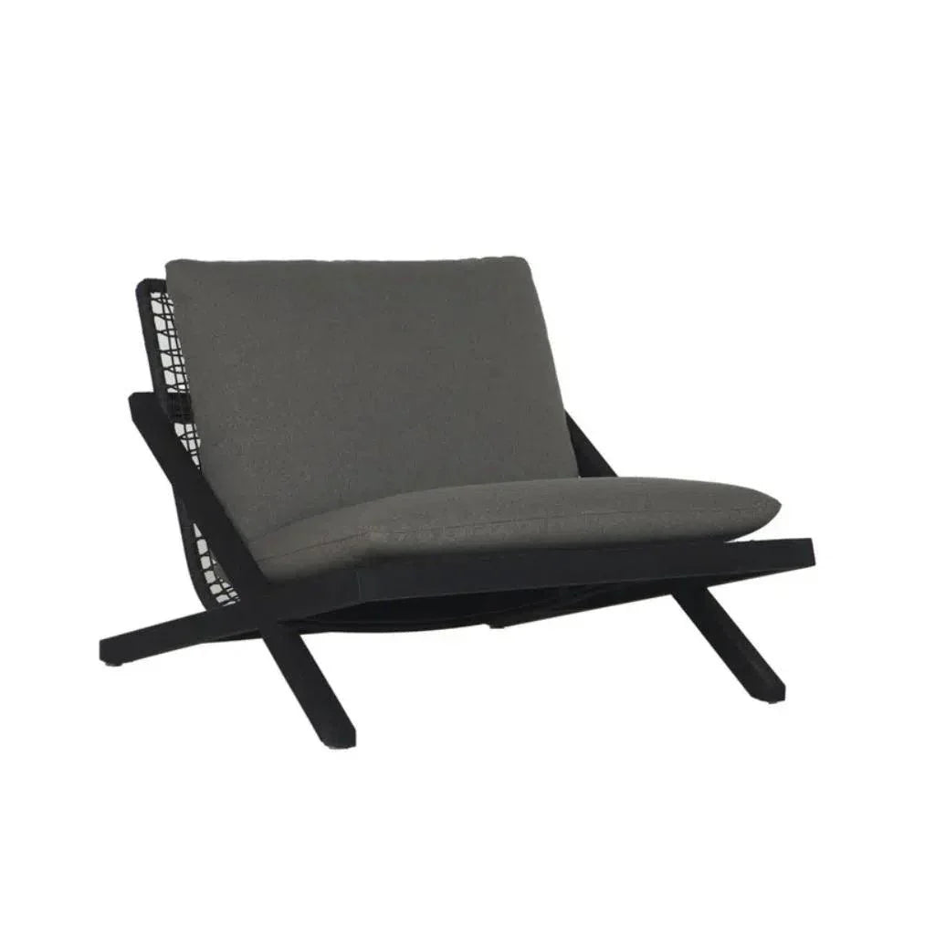 Bari Fabric Outdoor Lounge Chair - LOOMLAN - SUNPAN - Outdoor Lounge Chairs