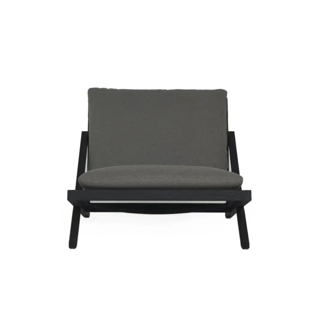 Bari Fabric Outdoor Lounge Chair - LOOMLAN - SUNPAN - Outdoor Lounge Chairs
