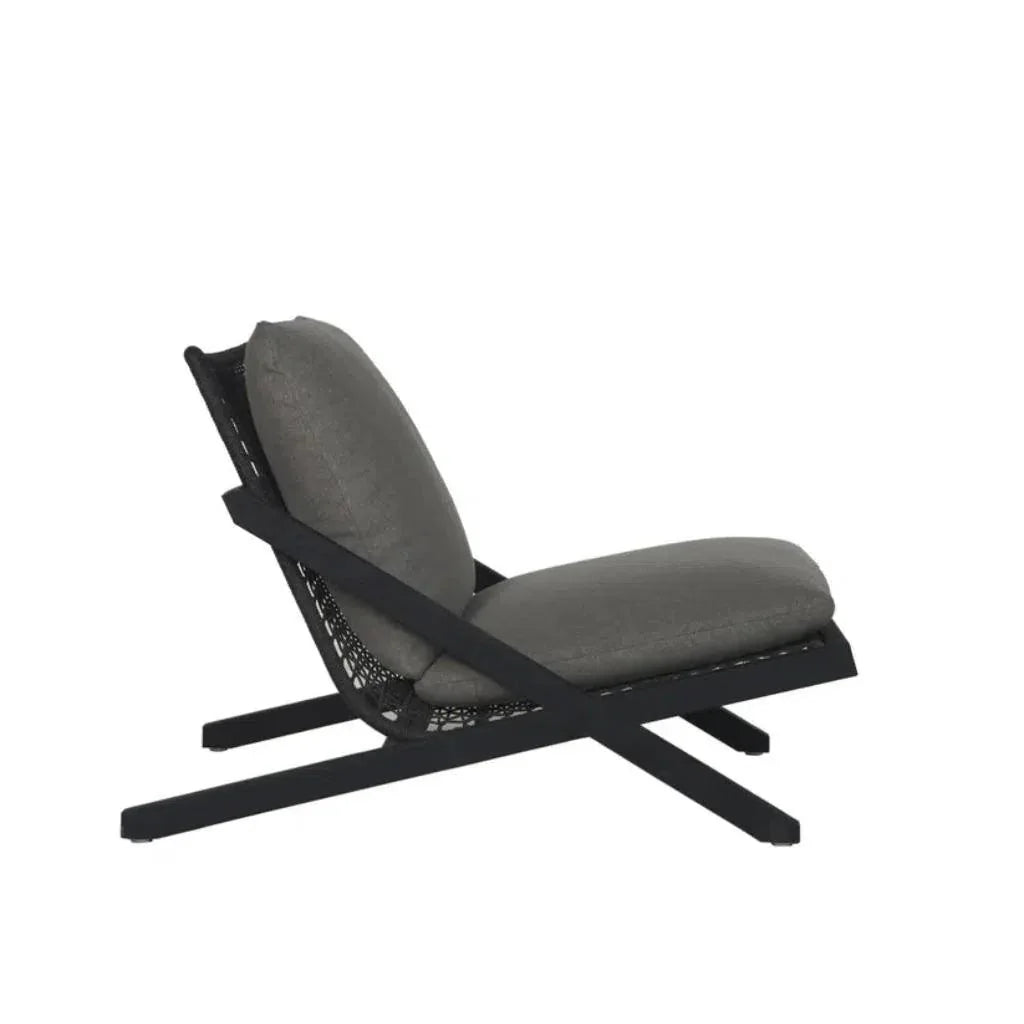 Bari Fabric Outdoor Lounge Chair - LOOMLAN - SUNPAN - Outdoor Lounge Chairs