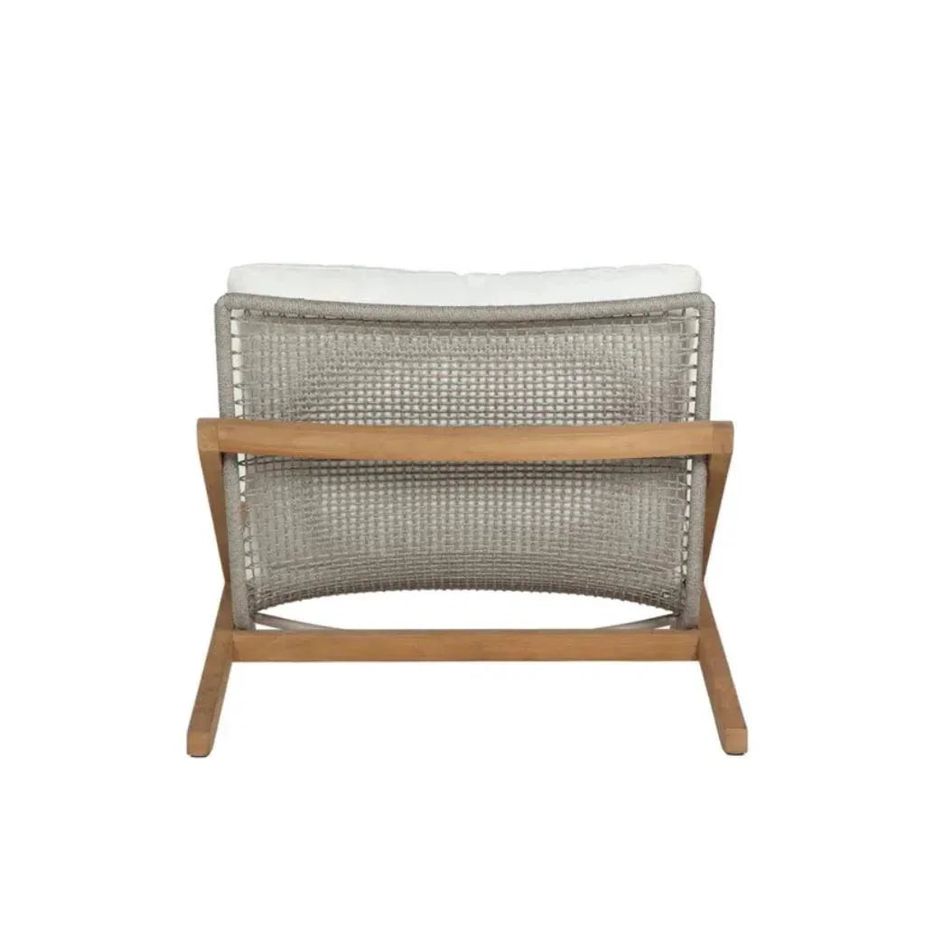 Bari Fabric Outdoor Lounge Chair - LOOMLAN - SUNPAN - Outdoor Lounge Chairs