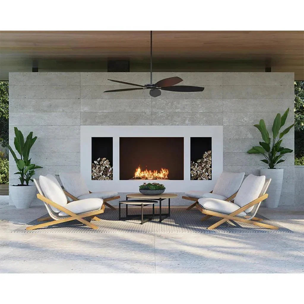 Bari Fabric Outdoor Lounge Chair - LOOMLAN - SUNPAN - Outdoor Lounge Chairs
