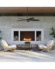 Bari Fabric Outdoor Lounge Chair - LOOMLAN - SUNPAN - Outdoor Lounge Chairs