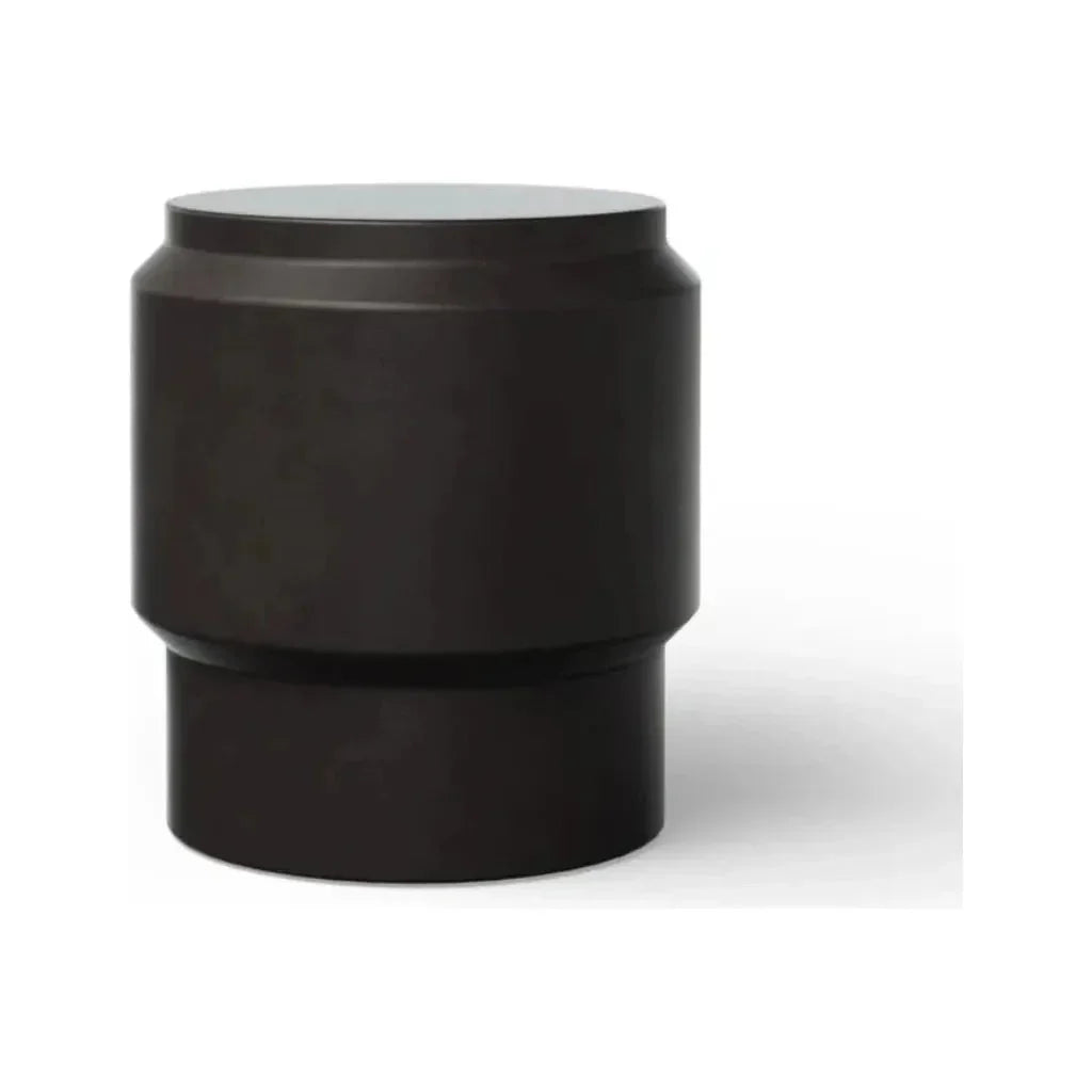 Barrel Concrete Made Stylish Outdoor Stool - LOOMLAN - Urbia - Garden Stools