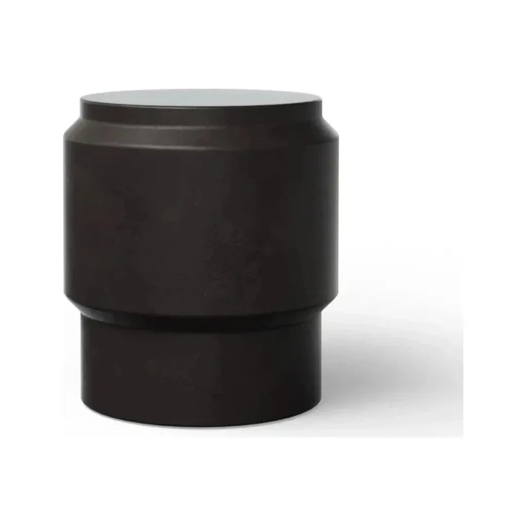 Barrel Concrete Made Stylish Outdoor Stool - LOOMLAN - Urbia - Garden Stools