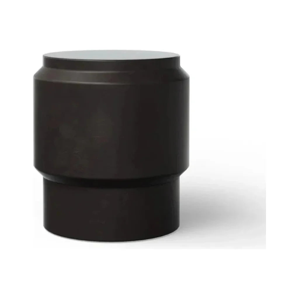 Barrel Concrete Made Stylish Outdoor Stool - LOOMLAN - Urbia - Garden Stools