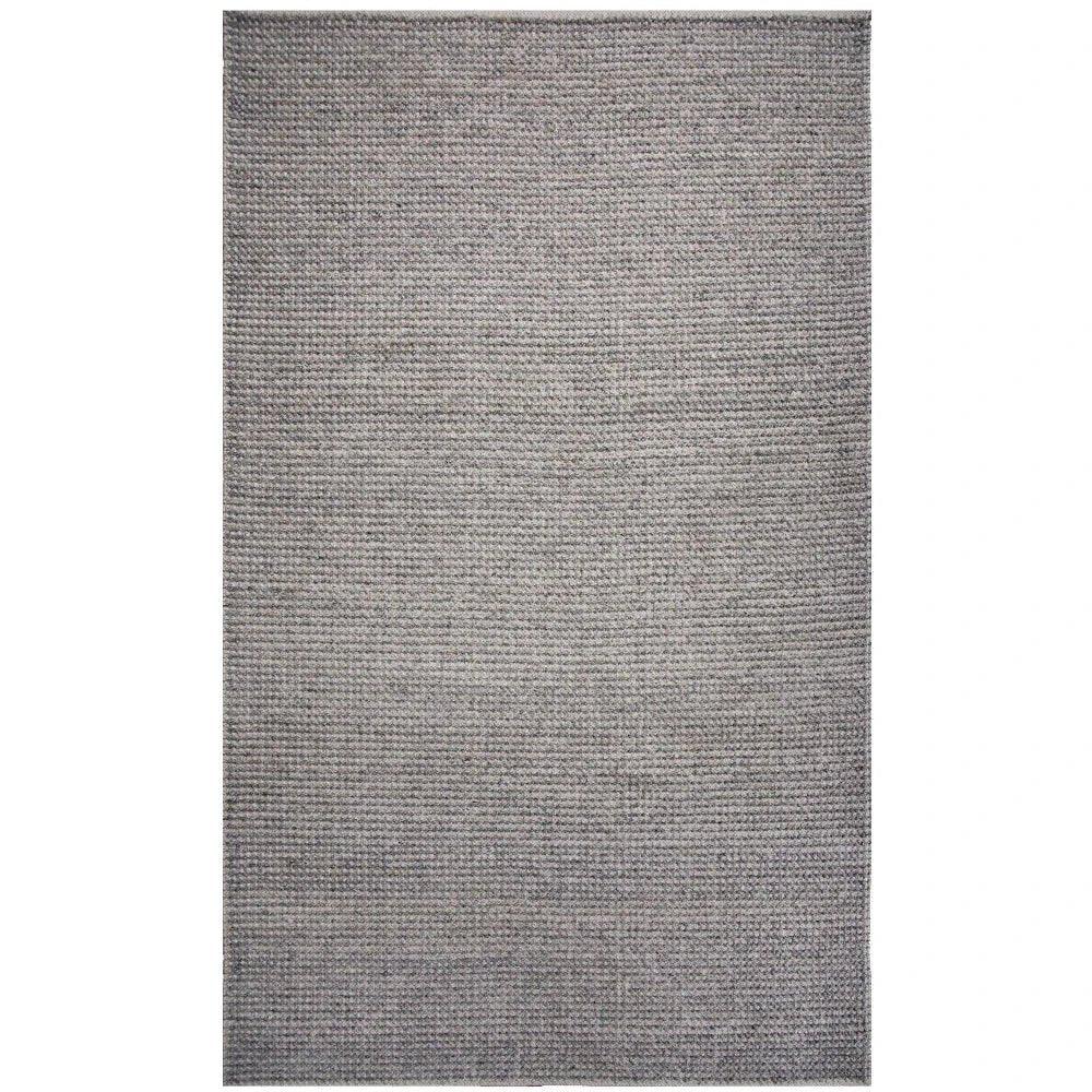 Bary 5x7 Indoor Outdoor Gray Patio Rug - LOOMLAN - LOOMLAN - Outdoor Rugs