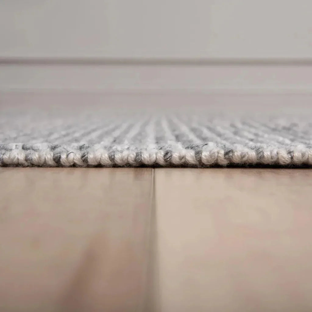 Bary 5x7 Indoor Outdoor Gray Patio Rug - LOOMLAN - LOOMLAN - Outdoor Rugs