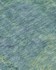 LOOMLAN Rugs Barzane Blue Washable Indoor-Outdoor Rug